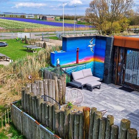 Vakantiehuis De Bunker Julianadorp Bagian luar foto