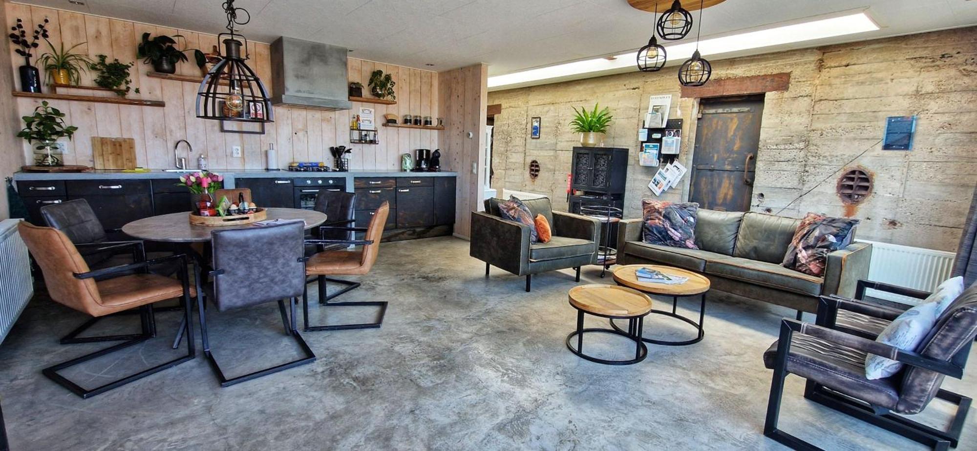Vakantiehuis De Bunker Julianadorp Bagian luar foto