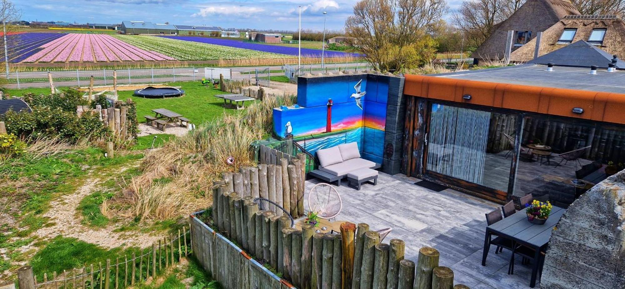 Vakantiehuis De Bunker Julianadorp Bagian luar foto
